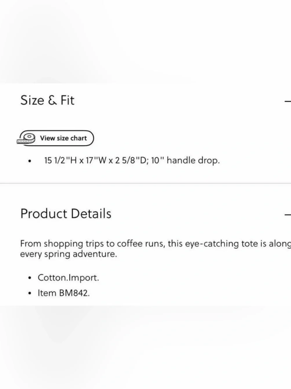 J. Crew Cotton Tote